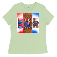 Matcha usa macaroon and boots Ladies Tee - AdoDesignShop