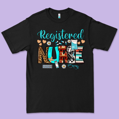 Registered Nurse Premium Tee Designed By Bundleandbundleshop