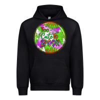 Black too cute to spook earrings Urban Hoodie - BundleAndBundleShop