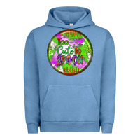 Pigment Pebble Blue too cute to spook earrings Urban Hoodie - BundleAndBundleShop
