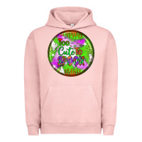 Pigment Salmon too cute to spook earrings Urban Hoodie - BundleAndBundleShop