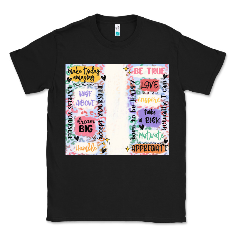 Positive Affirmation Classic Tee by MaliasSmallBusiness | Teevron