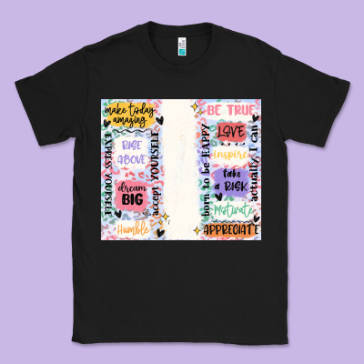 Positive Affirmation Classic Tee Designed By Maliassmallbusiness