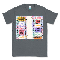 Charcoal Heather positive affirmation Classic Tee - MaliasSmallBusiness