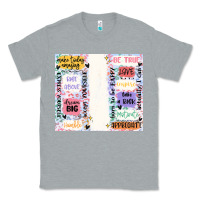 Heather Grey positive affirmation Classic Tee - MaliasSmallBusiness