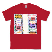 Red positive affirmation Classic Tee - MaliasSmallBusiness