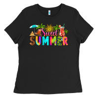 Black sweet summer Ladies Tee - RanaPortraitStore