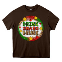 Chocolate Brown Drink Drank Drunk Heavy Core Tee - Artiststas