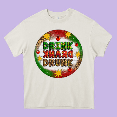 Drink Drank Drunk Heavy Core Tee Designed By Artiststas