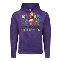 Cloud Purple 100 days of embracing differences Vintage Hoodie - MaliasSmallBusiness