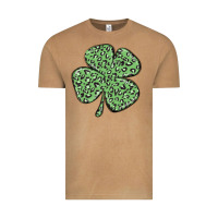 Vintage Camel leopard shamrock Vintage Tee - MaliasSmallBusiness