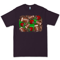 Plum american football helmet background Premium Tee - JahusDesignShop