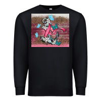 Black cancer awareness anchor Premium Sweatshirt - CowGirlArtShop