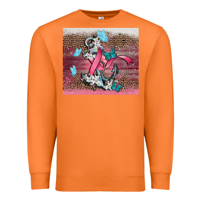 Cancer Awareness Anchor Premium Sweatshirt by CowGirlArtShop | Teevron