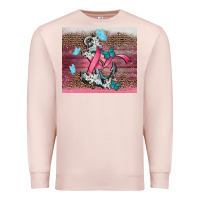 Pale Pink cancer awareness anchor Premium Sweatshirt - CowGirlArtShop