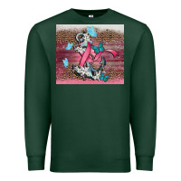 Sports Green cancer awareness anchor Premium Sweatshirt - CowGirlArtShop