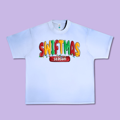 Swiftmas Season Urban Heavy Tee Designed By Maliassmallbusiness