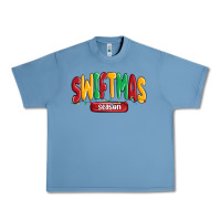 Pebble Blue swiftmas season Urban Heavy Tee - MaliasSmallBusiness