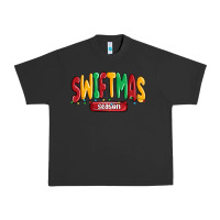 Pigment Black swiftmas season Urban Heavy Tee - MaliasSmallBusiness