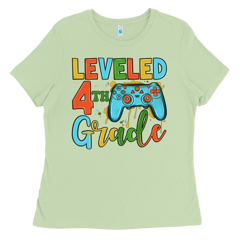 Leveled 4th Grade Ladies Tee by JahusDesignShop | Teevron