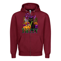 Burgundy Stay Sweet Zipper Hoodie - texasbilliewilder