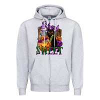 Heather Grey Stay Sweet Zipper Hoodie - texasbilliewilder