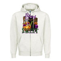 Oatmeal Heather Stay Sweet Zipper Hoodie - texasbilliewilder