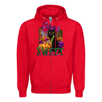 Red Stay Sweet Zipper Hoodie - texasbilliewilder