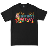 Black valentines day sweet Premium Tee - AdoDesignShop