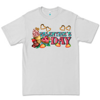 Dove Grey valentines day sweet Premium Tee - AdoDesignShop