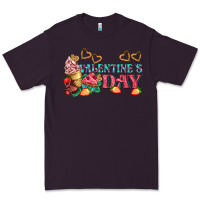 Plum valentines day sweet Premium Tee - AdoDesignShop