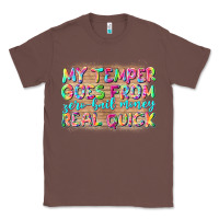 Chestnut my temper goes from zerobail money real quick Classic Tee - NancyCooperArtShop