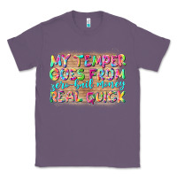 Lavender my temper goes from zerobail money real quick Classic Tee - NancyCooperArtShop