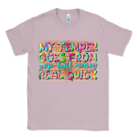 Lilac my temper goes from zerobail money real quick Classic Tee - NancyCooperArtShop