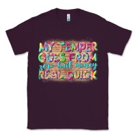 Plum my temper goes from zerobail money real quick Classic Tee - NancyCooperArtShop