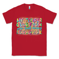 Red my temper goes from zerobail money real quick Classic Tee - NancyCooperArtShop