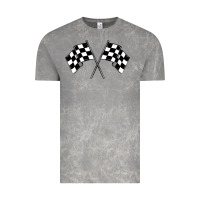 Cloud Rock race flag Vintage Tee - MaliasSmallBusiness