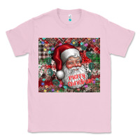 Bubblegum Pink merry christmas Classic Tee - CowhideDigitalArt