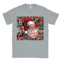 Heather Grey merry christmas Classic Tee - CowhideDigitalArt