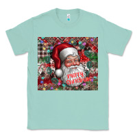 Seafoam merry christmas Classic Tee - CowhideDigitalArt