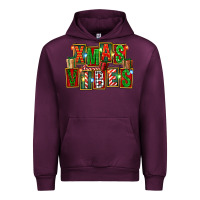 Mauve Wine Christmas xmas vibes Urban Hoodie - FaDigitalArtStudio