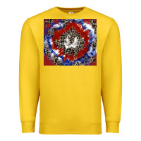 Lemon patriotic tie dye Premium Sweatshirt - CowGirlArtShop