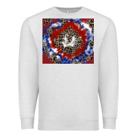 Oatmeal Heather patriotic tie dye Premium Sweatshirt - CowGirlArtShop