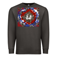 Smoke patriotic tie dye Premium Sweatshirt - CowGirlArtShop