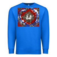 True Royal patriotic tie dye Premium Sweatshirt - CowGirlArtShop