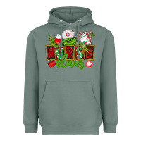 Sage nurse claus christmas Heavyweight Hoodie - CowGirlArtShop