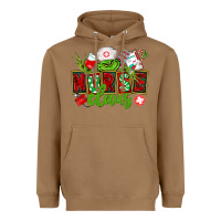 Toasted Coconut nurse claus christmas Heavyweight Hoodie - CowGirlArtShop