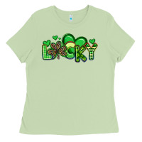 Matcha lucky st patrick s day Ladies Tee - Artiststas
