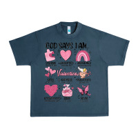 Midnight Navy funny valentines Urban Heavy Tee - MaliasSmallBusiness