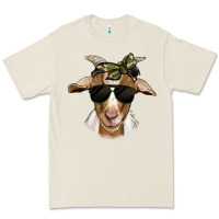 Camouflage Bandana Goat Premium Tee | Teevron